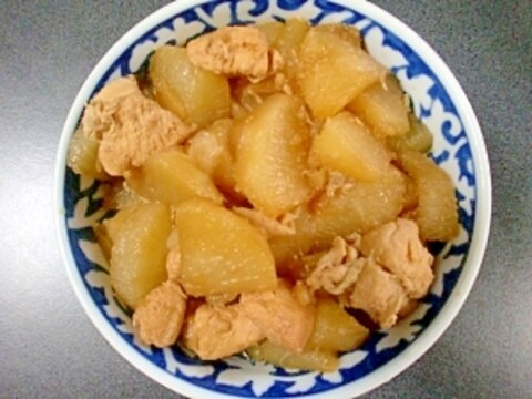 生姜たっぷり☆大根と鶏肉の煮物